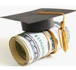 mortarboard and money